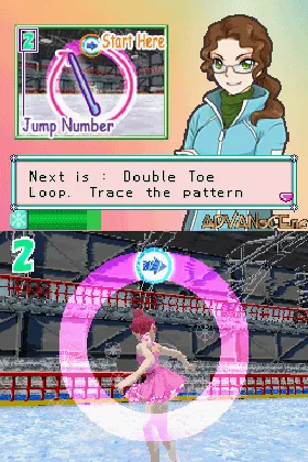 Imagine - Figure Skater (USA) (En,Fr,De,Es,It) screen shot game playing